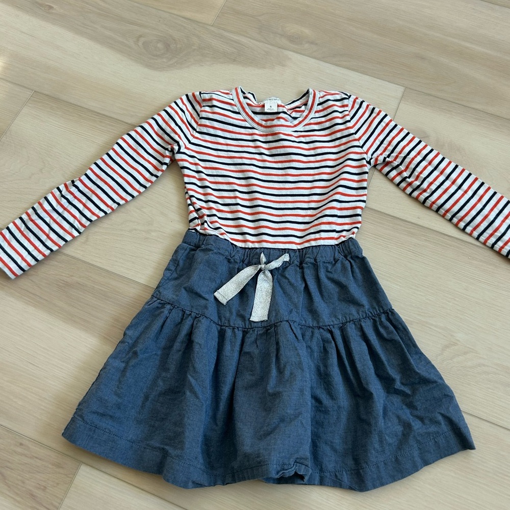 Crewcuts striped top dress